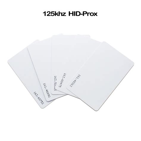 rfid proximity card 125khz|hid proximity access cards.